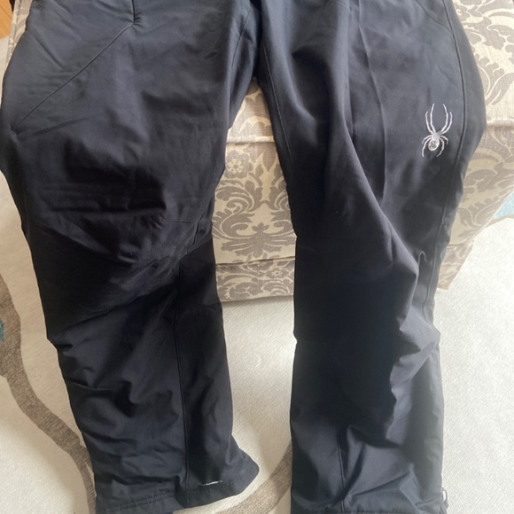 Spyder Women’s Black Snow Pants, size 6 US, Thinsulate Insulated, Waterproof - Picture 4 of 6